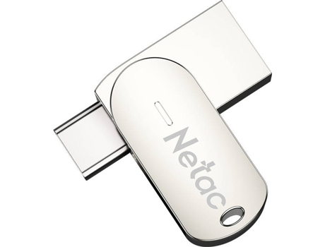 Pendrive NETAC U785C (128 GB - USB y USB C)