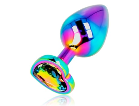 Plug Anal OHMAMA ANAL Corazón Iridescente - Mediano