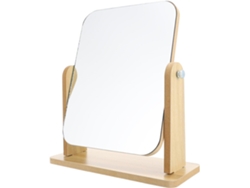 Miroir De Maquillage Rotatif Con Soporte De Table Élégant Para Salle De Bain Y Chambre Portátil...