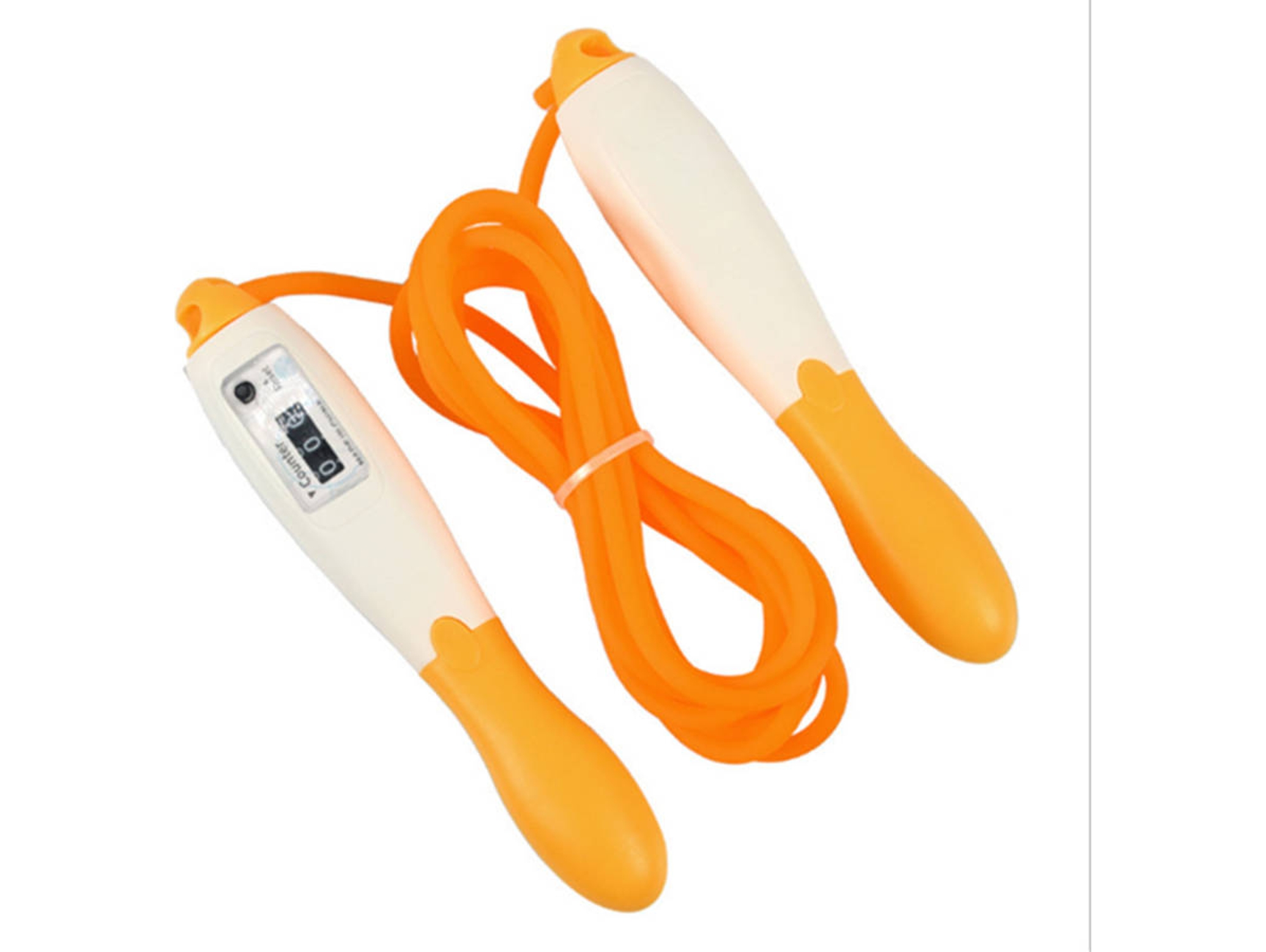 Cuerda de Saltar WJS Contador Digital (Naranja)