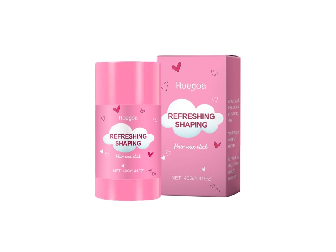 Barra de cera para el cabello, fijación fuerte, fácil de aplicar.