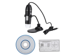 Microscopio Digital Usb Portátil Con 8 Led Y Soporte Flexible, Aumento De 50x A 1000x, Compatible Con Windows/mac.