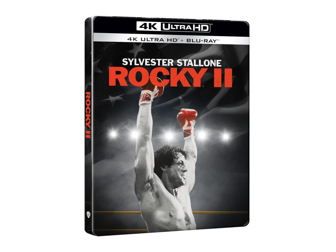 Blu Ray Rocky Ii 4K Ultra Hd Steelbook