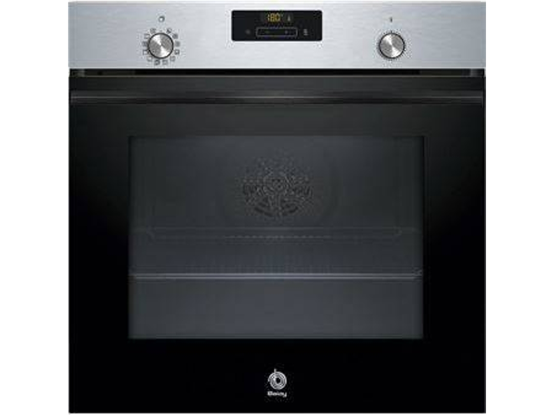 Horno BALAY 3HB4841X3 (71 L - 59.5 cm - Hidrolítico + Pirolítico - Inox)