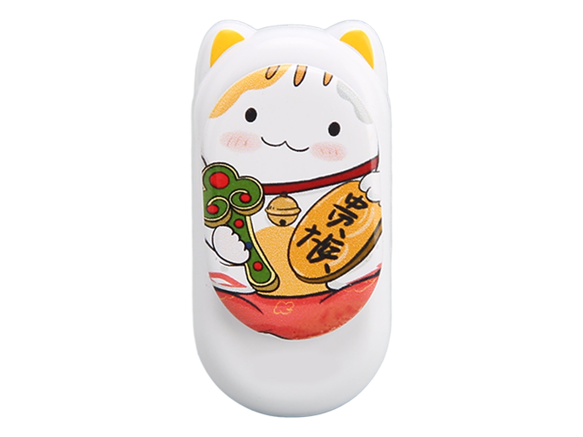 Memoria Usb Flash Drive 128gb Gatito De La Fortuna Cute Soporte Hot Plug Portátil Para Coche Oficina Hogar Backup Archivos Videos