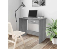Escritorio | Mesa | Escritorio 100x50x76 cm Derivados de madera Gris Sonoma