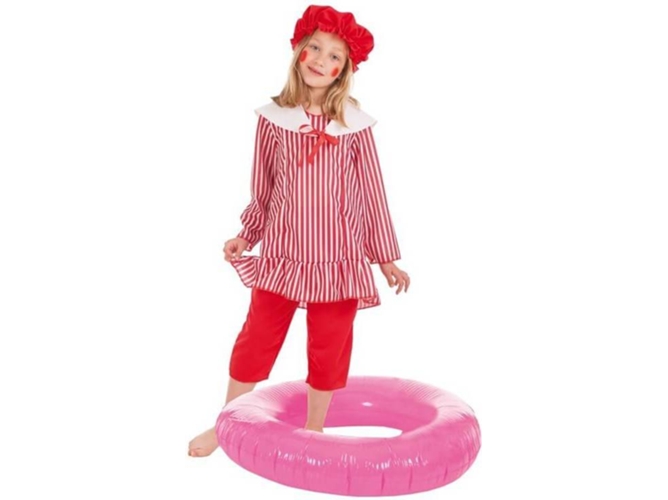 Disfraz de Niña DISFRAZZES Bañista Con Flotador (Talla: 3 a 5 años)