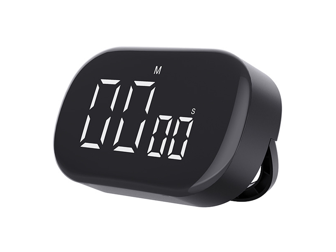 Timer de Cocina Digital, Magnético, con Pantalla LED Grande. Kofihety