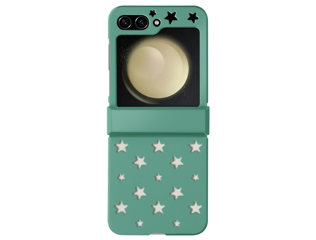Funda para Samsung Galaxy Z Flip 5 AVIZAR Acrílico Verde
