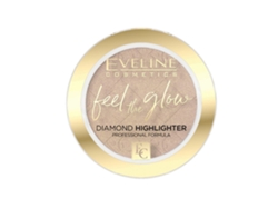 EVELINE Feel The Glow Iluminador Diamante No 02 Beach Glow 4,2Gr