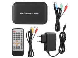 1080p Mini Hdmi Reprodutor De Vídeo Hd De Disco Rígido M3 Multimídia Com Controle Remoto E Interfaces Versáteis