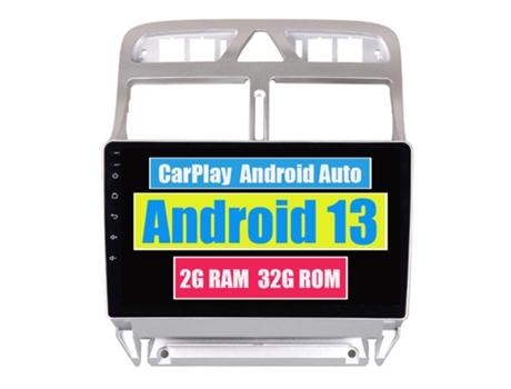 Autoradio Multimedia ROVERONE para Peugeot 307 2001 - 2013 CarPlay Android Coche Radio Bluetooth Navegación