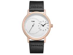 Reloj De Pulsera Zhoulianfa Para Hombre, Estilo Sencillo De Negocios, Cuarzo Analógico, Esfera Redonda, Negro.