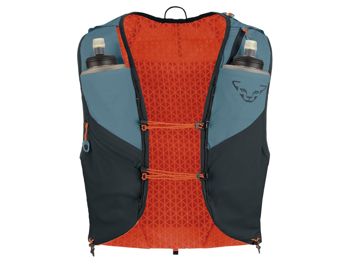 Pacote de Hidratação Alpine 8L Laranja Azul Xldynafit