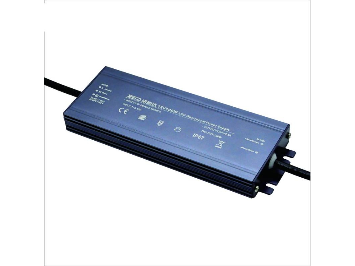 Fuente de Alimentación LEDBOX Ip67 Dc12V/100W/833A