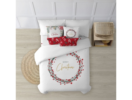 Funda Nórdica MUARE HOME Christmas (135 (220 x 220) - Algodón - Multicolor)