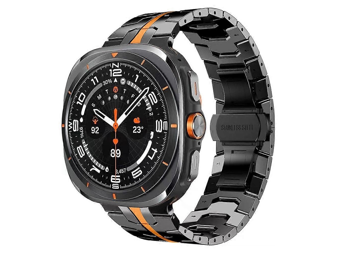 Pulsera de aleación de titanio con cierre de mariposa para Samsung Galaxy Watch Ultra de 47 mm