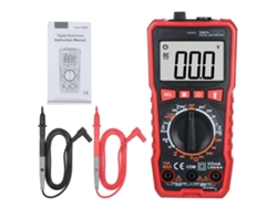 Multímetro Digital Tasi Ta801a True Rms Con Pantalla Lcd Y Linterna Para Medición De Voltaje Y Resistencia Cc/ca.