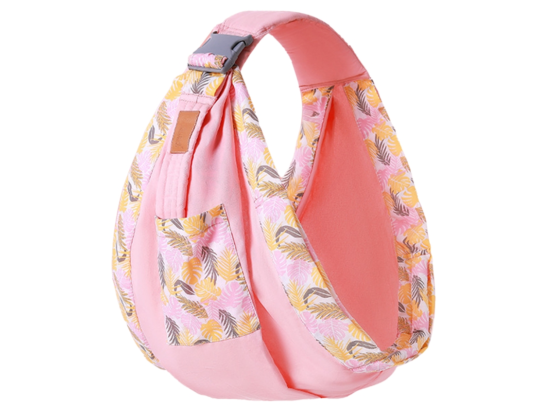 Fular Portabebés De Algodón Suave, Seguro Y Económico Para Recién Nacidos Y Niños Pequeños, Color Rosa.