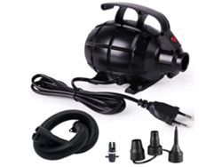 220V 600W Compresor de aire eléctrico Pista de caída Bomba de gimnasio Esteras de gimnasia Bomba de aire eléctrica Negro CHRUI
