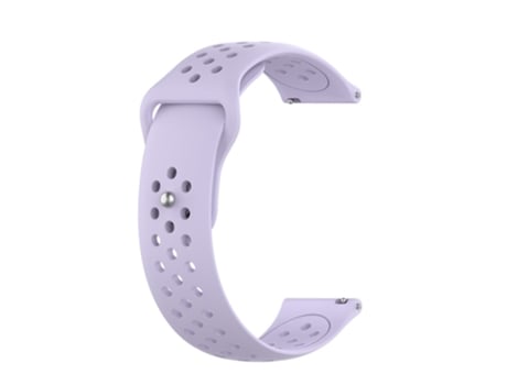 Correa TPU + PU agujeros transpirables para Samsung Gear S3/Gear S4 - púrpura claro