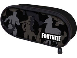 Estuche FORNITE camuflaje Gris (22.5x9.5x5cm - Poliéster)