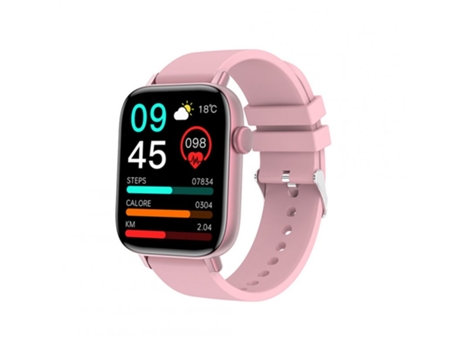 Smartwatch T49 Pantalla grande Reproducción de música Ejercicio Bluetooth Llamada Monitoreo de frecuencia cardíaca Rosa