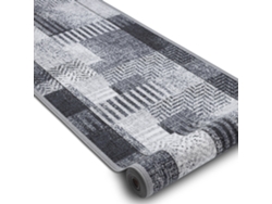 Alfombra de Pasillo con Refuerzo de Goma Essenza Gris 67 cm