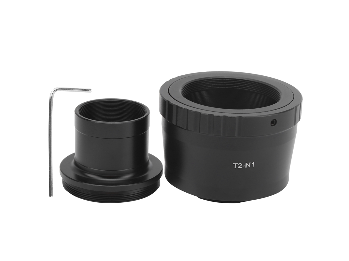 Adaptador T Mount Anillo De Tubo 1.25in Para Cámara Nikon N1 Mount Accesorio De Telescopio