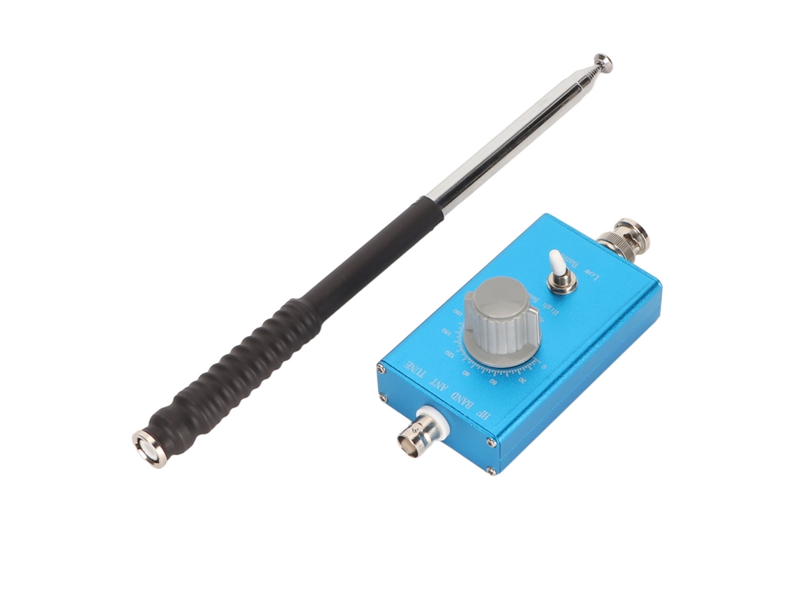 Antena de onda corta ajustable que reduce las interferencias