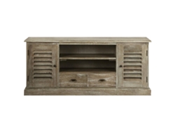 Maison Exclusive - Mueble Para Tv Madera Maciza De Mindi 145x35x60 Cm