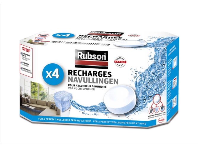 Recarga de Deshumidificador RUBSON 1852170