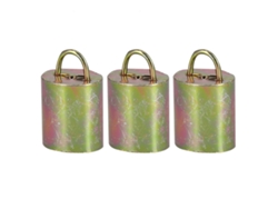 3 Piezas De Campanas De Aleación Engrosadas Para Ganado, Antipérdida Para Vacas Y Ovejas, Fermeiro No. 5