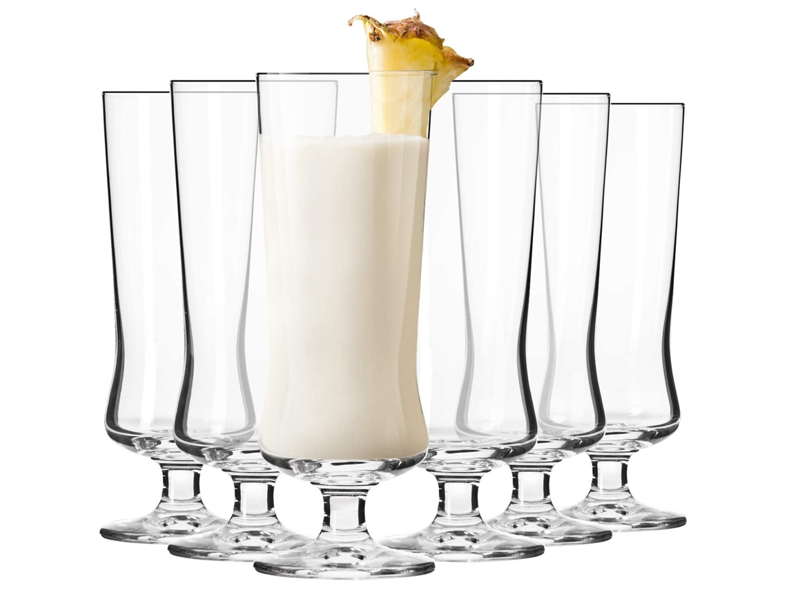 Vasos KROSNO GLASS Avant-garde (Vidrio - 6 Un - Transparente - 7 x 19)