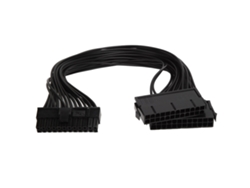 5 cables de arranque de alimentación Dual ATX de 24 pines a placa base de extensión síncrona