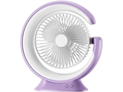 Ventilador De Escritorio Usb Pequeño Cargador Portátil Para Exteriores Viento Fuerte Circulación Silenciosa