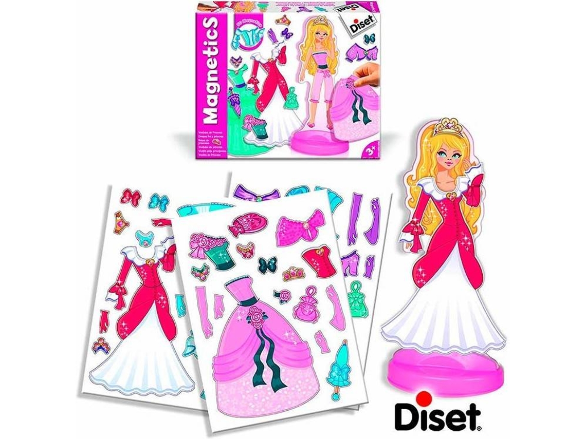 Juego Creativo DISET Magnetics - Vestidos de Princesa