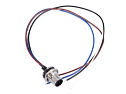 2026-conector Hembra Recto M12 4 Pines Con Relleno Adhesivo Rosca M16 Pg9 Terminal Eléctrica De Energía