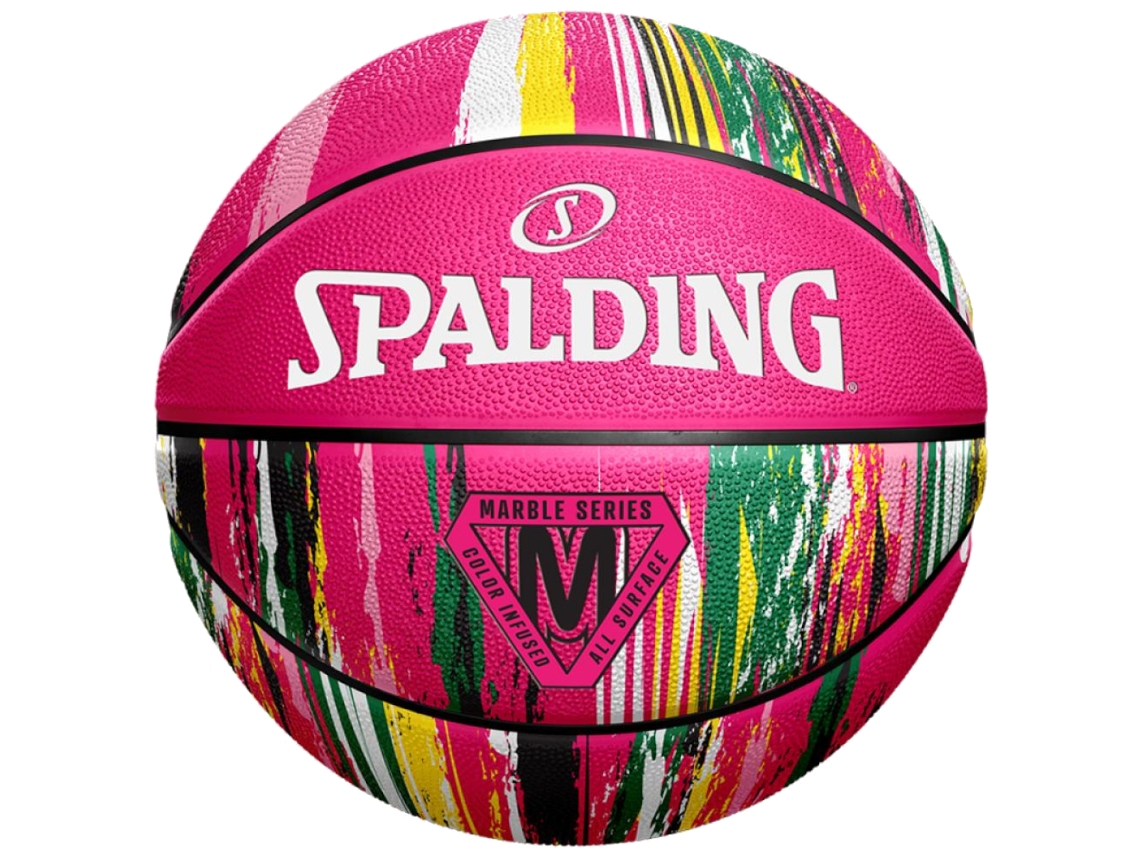 Bola De Mármol De SPALDING 84402Z Unisex Rose Basketball Balls 7 Me