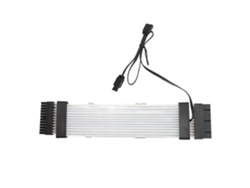 Cable de extensión de alimentación ARGB ATX RGB de 24 pines, 5 V y 3 pines, calibre 18 AWG para placa base E-ATX