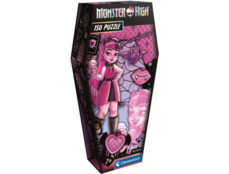 Puzzle Monster High Draculaura Ataúd 150 Piezas CLEMENTONI