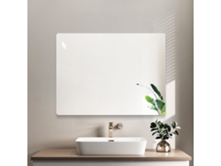 Espejo de pared sin marco de 1x75 cm - Alta definición, antirreflejos, lámina irrompible - Plateado
