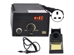 Estación De Soldadura Digital Ajustable Con Control De Temperatura Para Uso Doméstico, Enchufe Británico, 250 V.