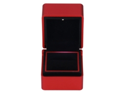 Caja De Terciopelo Para Anillos Con Luz Led, Ecológica, Segura, No Tóxica, Diseño Elegante, Ambiente