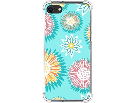 Carcasa iPhone SE 2020 TUMUNDOSMARTPHONE Dibujos Antigolpes Flores 05 Multicolor