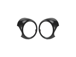 Embellecedor De La Manija De La Puerta Del Automóvil Para Cooper 3dr F56, Estilo Fibra De Carbono.