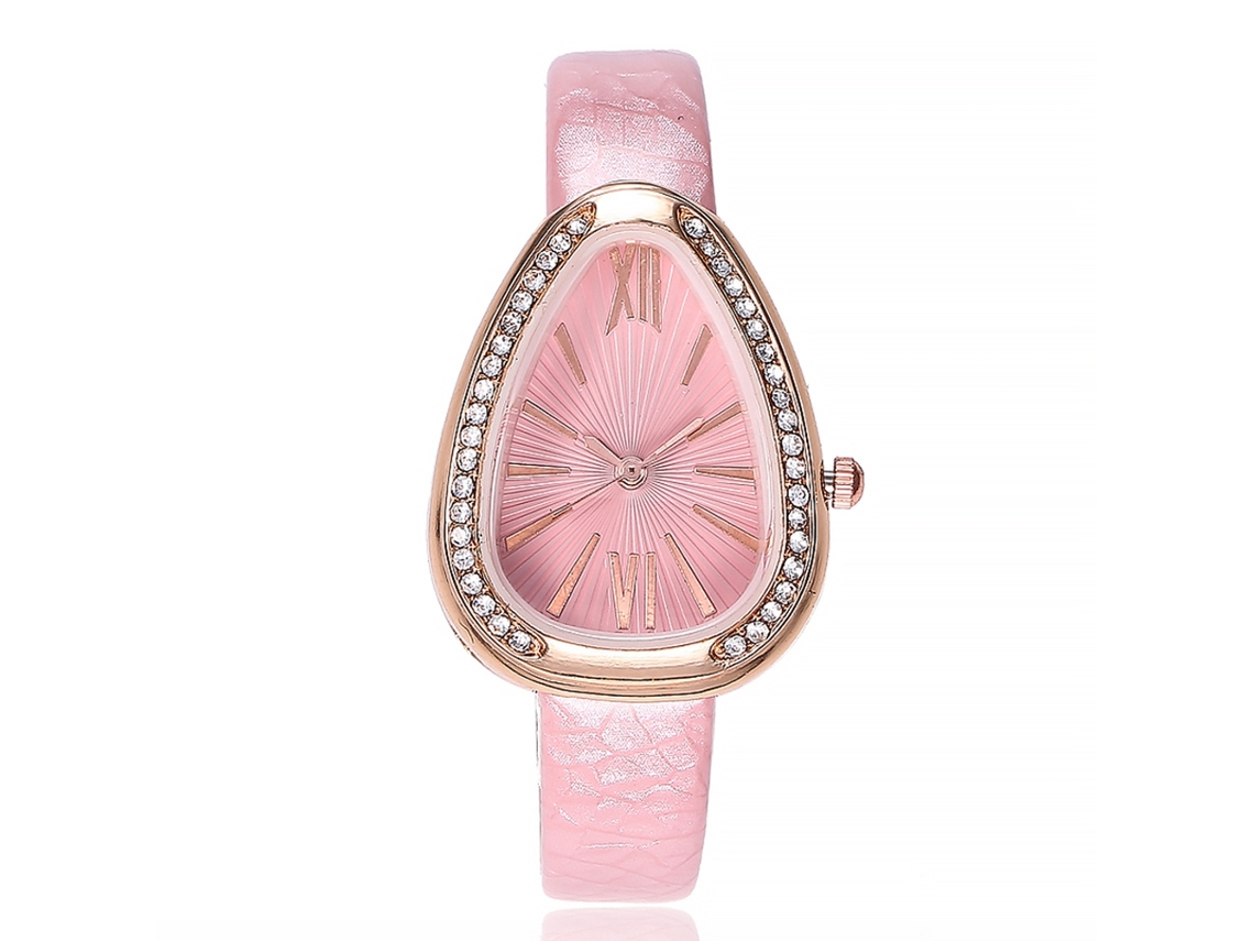 Reloj De Pulsera De Moda Para Mujer Con Correa De Terciopelo Y Diamantes De Imitación Multicapa (rojo)