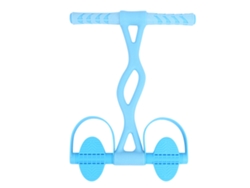 Ejercitador de fitness con cinturón de resistencia multifuncional para pedaleo, abdominales y yoga