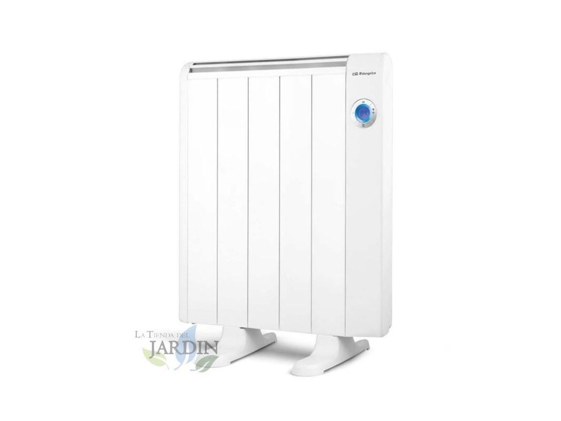 Emisor Térmico ORBEGOZO 5 Elementos 800W Conexión inalámbrica Wifi Mediante App Rango de Temperatura : 7ºc 35º C