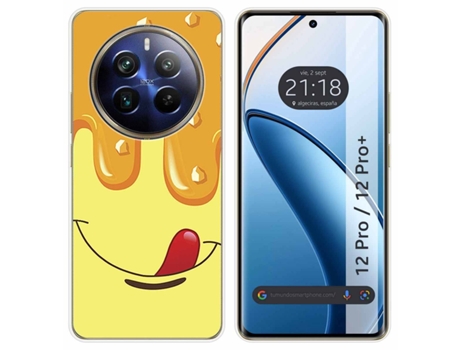 Funda Diseño Helado Vainilla para Realme 12 Pro 5G / 12 Pro Plus 5G TUMUNDOSMARTPHONE Silicona Multicolor